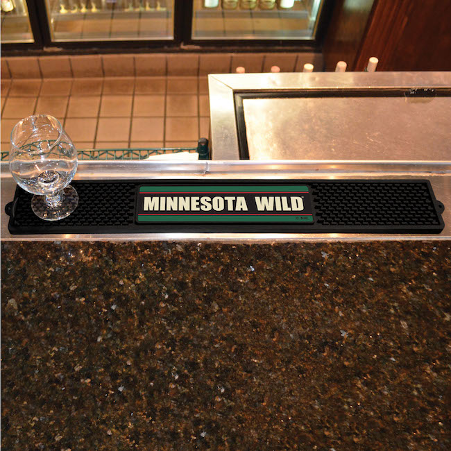 Minnesota Wild Bar Drink Mat