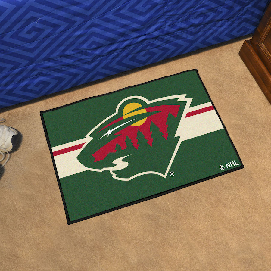 Minnesota Wild UNIFORM Themed Floor Mat