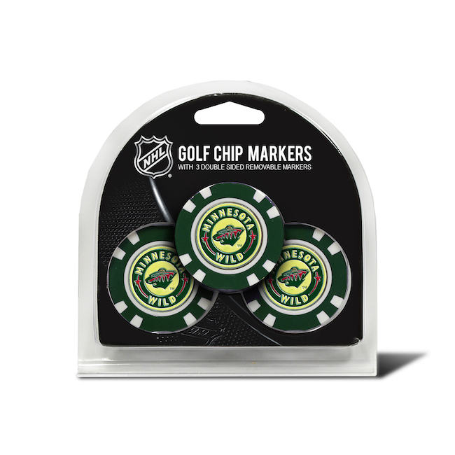 Minnesota Wild 3 Pack Golf Chips