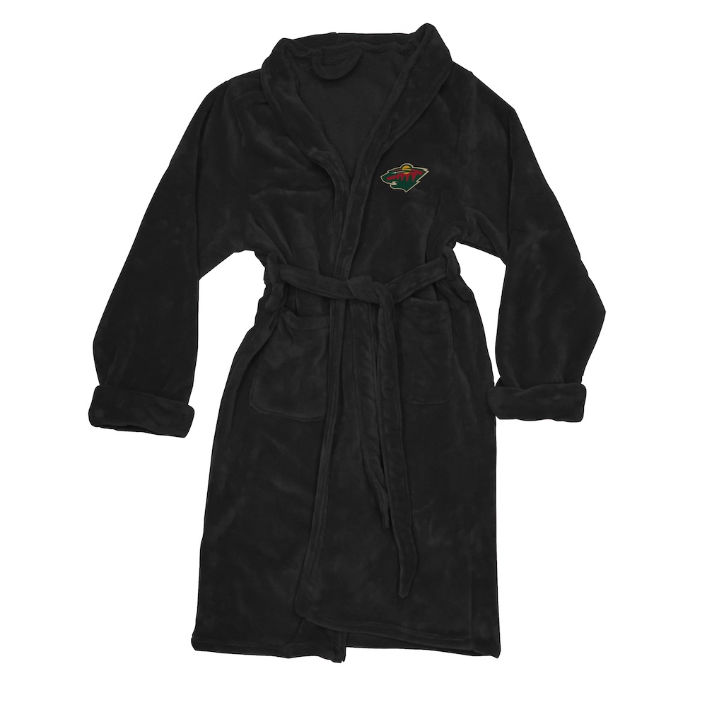 Minnesota Wild Mens Silk Touch Bath Robe (L/XL)