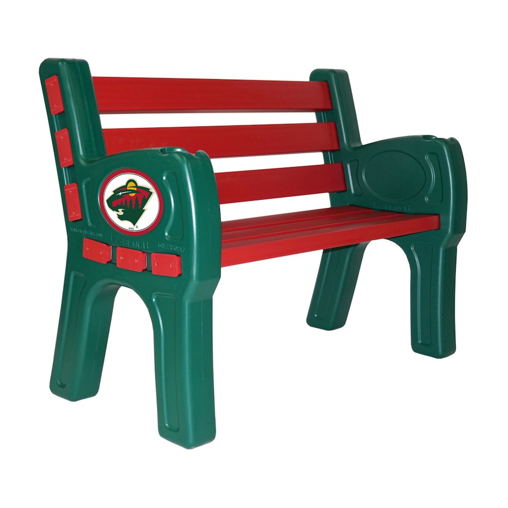 Minnesota Wild Park Bench