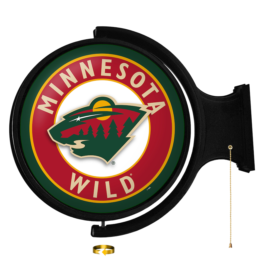 Minnesota Wild LED Rotating Wall Sign