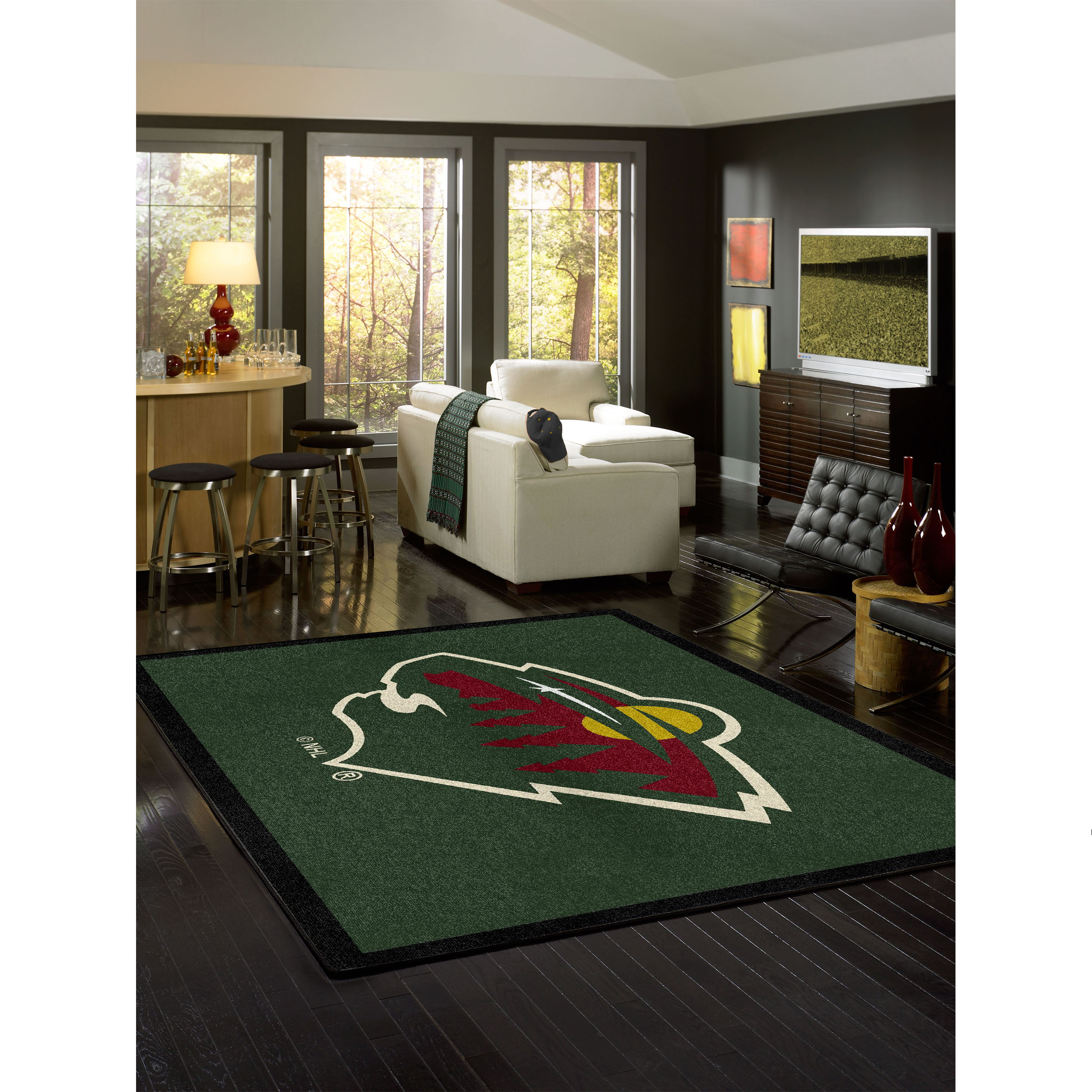 Minnesota Wild 4 X 6 SPIRIT Rug