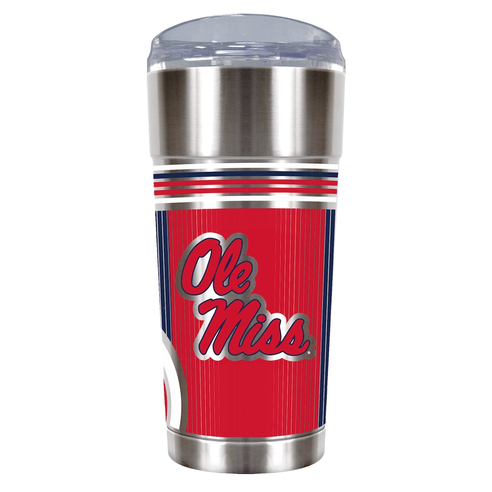 Mississippi Rebels COOL VIBES 24 oz Eagle Travel Tumbler