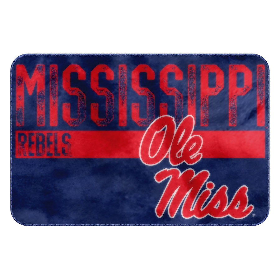 Mississippi Rebels Worn Out Foam Floor Mat