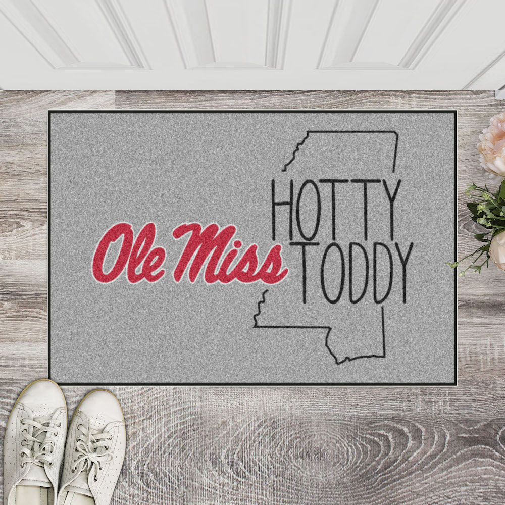 Mississippi Rebels SOUTHERN STYLE 20 x 30 STARTER Floor Mat