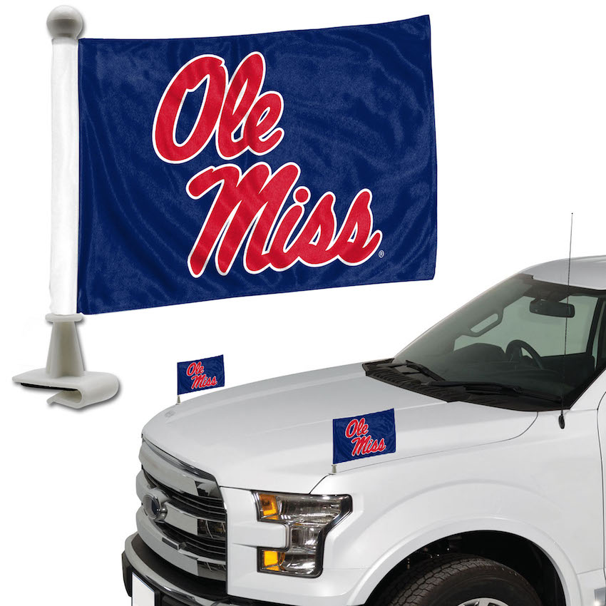 Mississippi Rebels Ambassador Car Flags