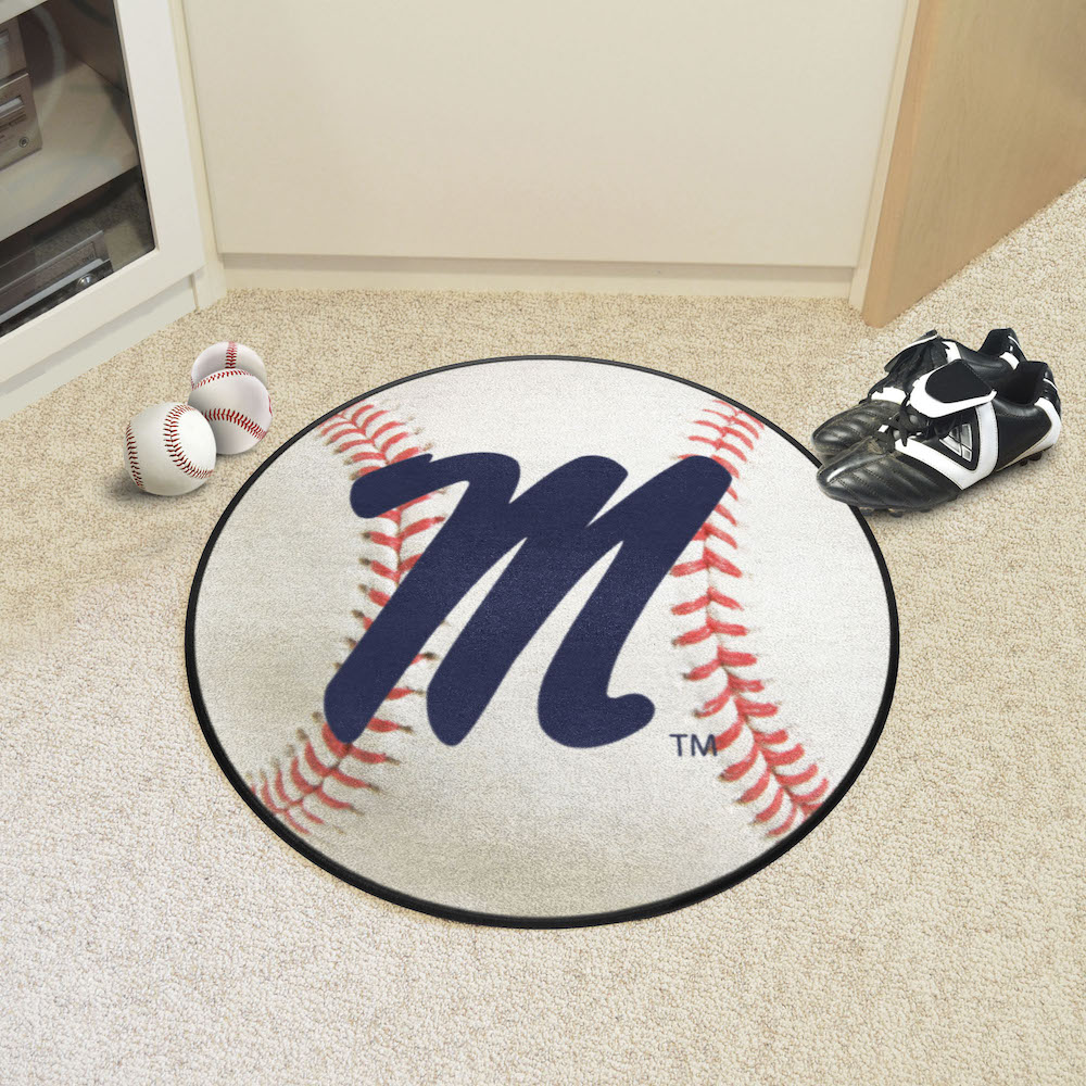 Mississippi Rebels BASEBALL Mat - Alt Logo