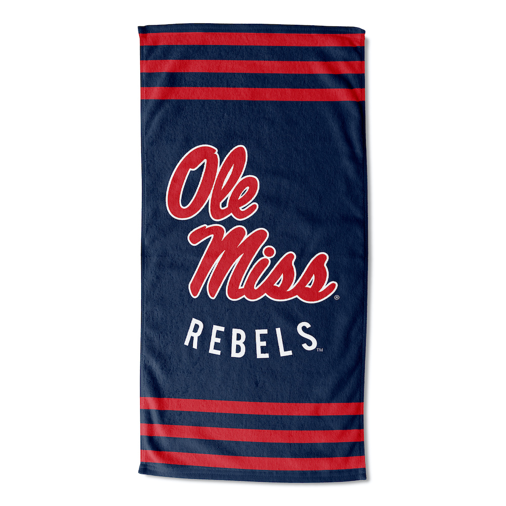 Mississippi Rebels Beach Towel