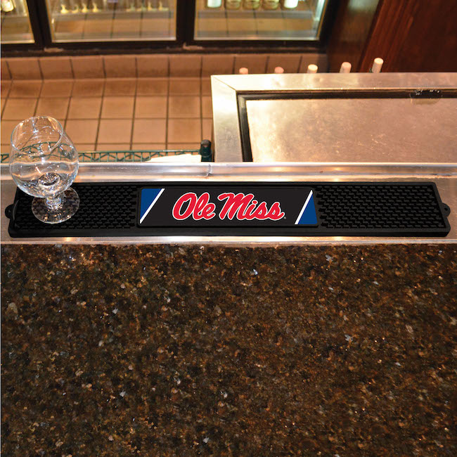 Mississippi Rebels Bar Drink Mat