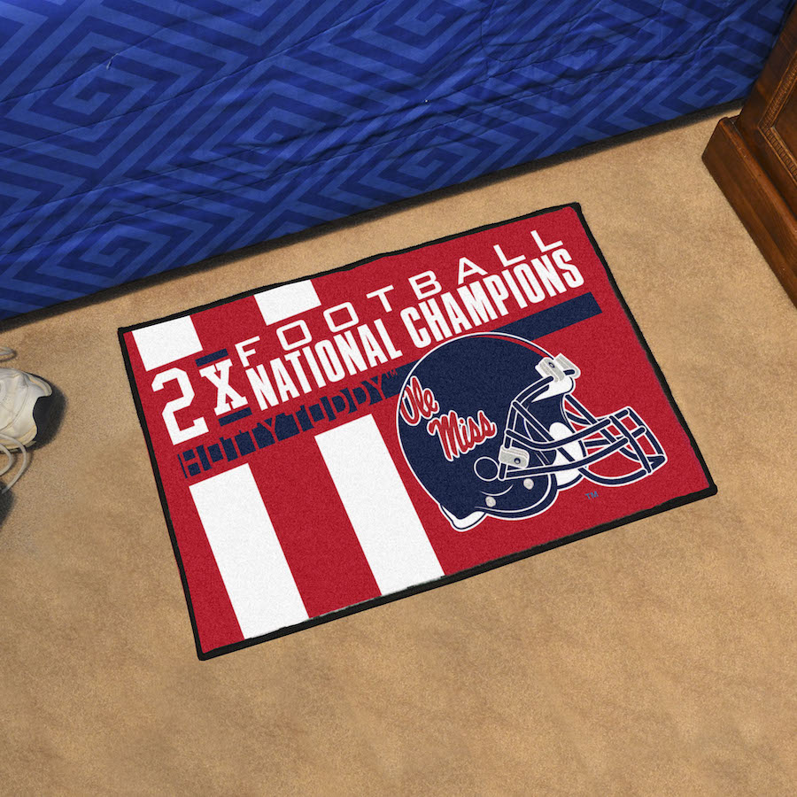 Mississippi Rebels 20 x 30 DYNASTY Starter Floor Mat