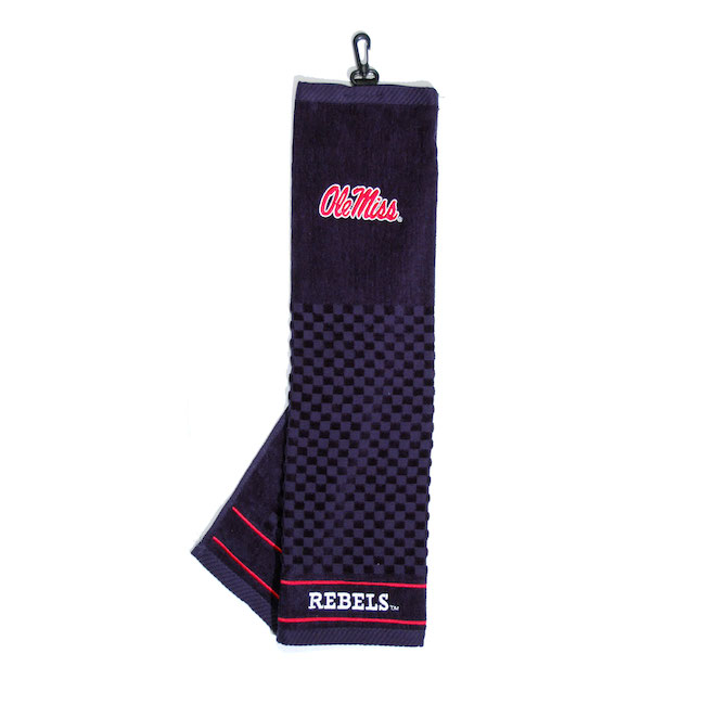 Mississippi Rebels Embroidered Golf Towel