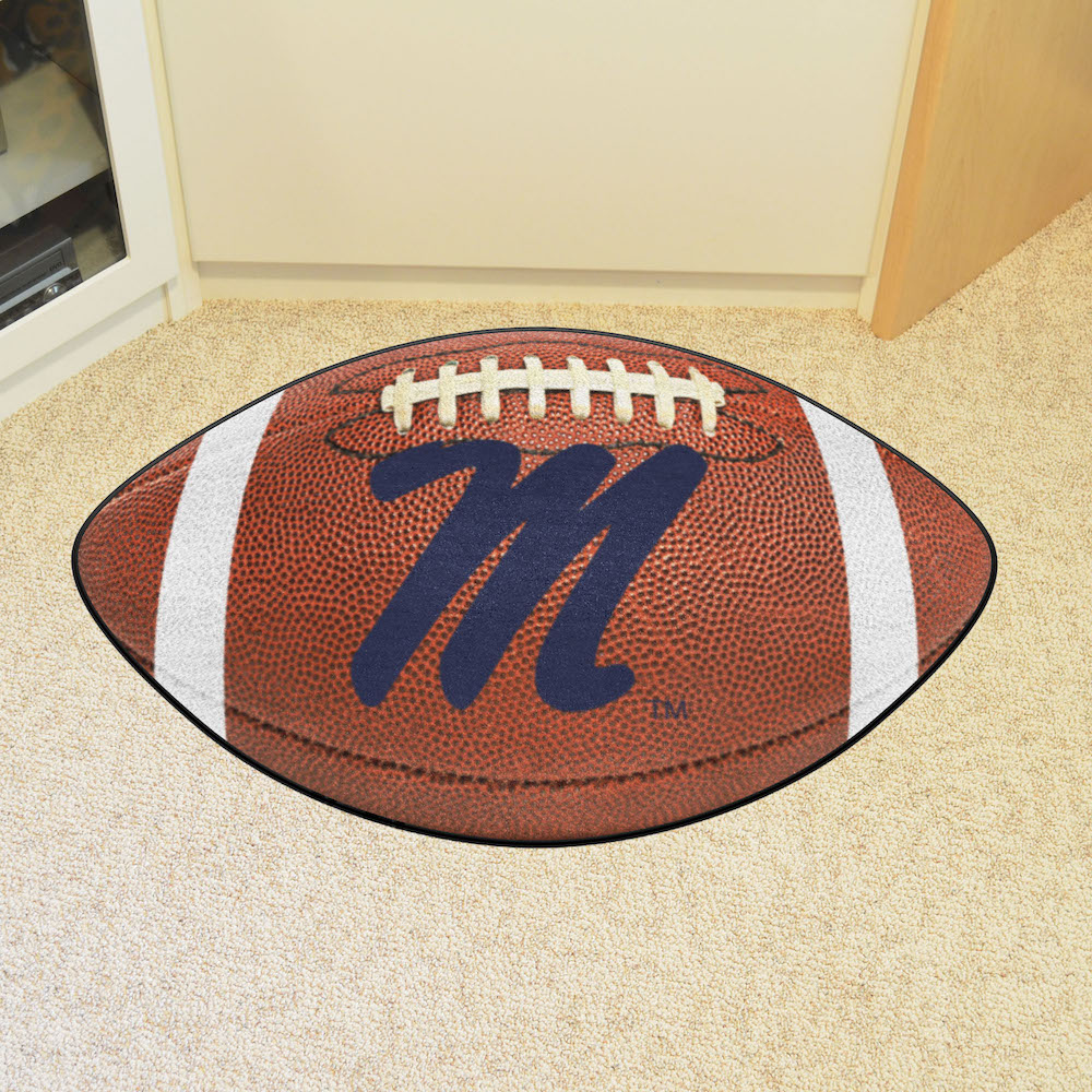 Mississippi Rebels FOOTBALL Mat - Alt Logo