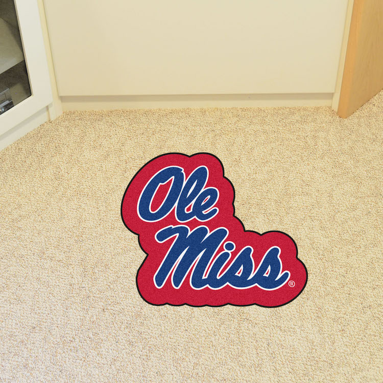 Mississippi Rebels MASCOT 36 x 48 Floor Mat