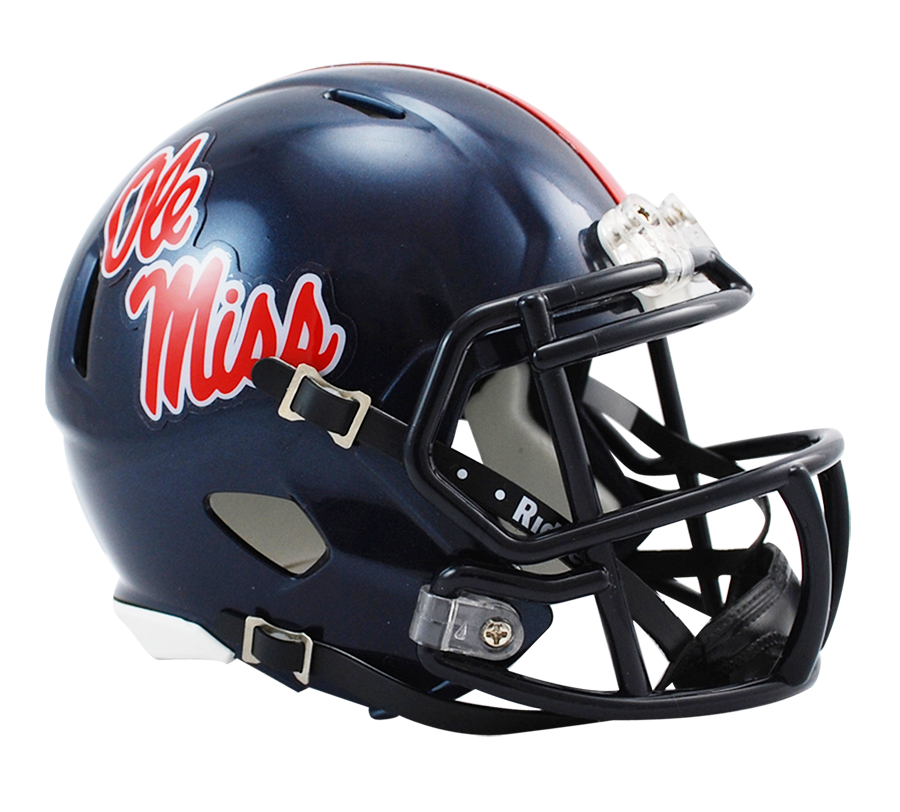 Mississippi Rebels NCAA Mini SPEED Helmet by Riddell