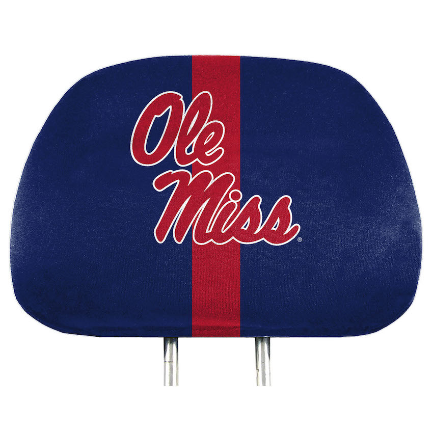 Mississippi Rebels Printed Head Rest Covers