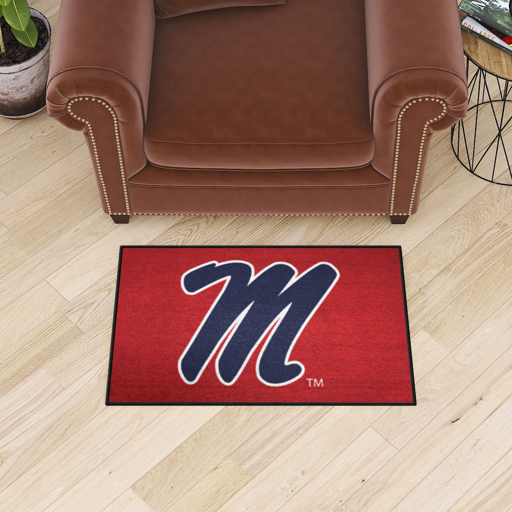 Mississippi Rebels 20 x 30 STARTER Floor Mat - Alt Logo