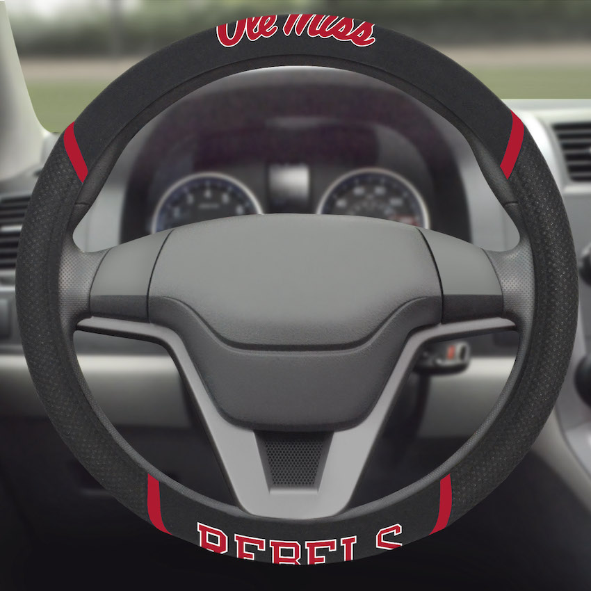 Mississippi Rebels Steering Wheel Cover