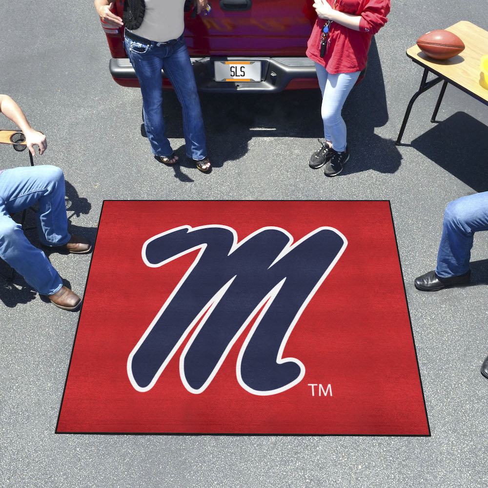 Mississippi Rebels TAILGATER 60 x 72 Rug - Alt Logo