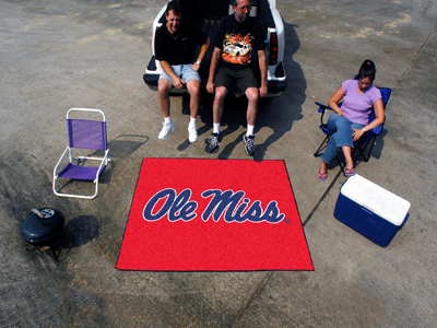 Mississippi Rebels TAILGATER 60 x 72 Rug