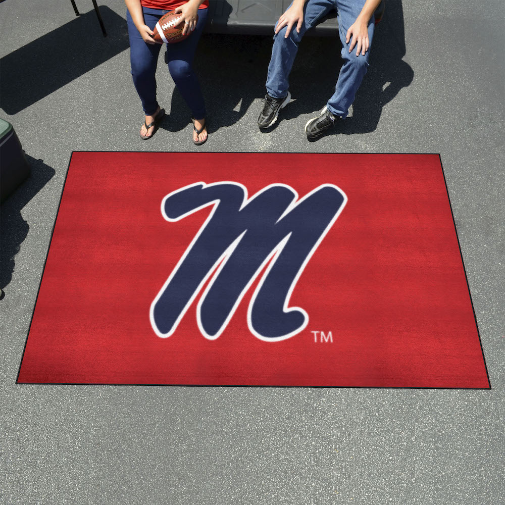 Mississippi Rebels ULTI-MAT 60 x 96 Rug - Alt Logo