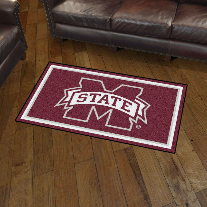 Mississippi State Bulldogs 3x5 Area Rug