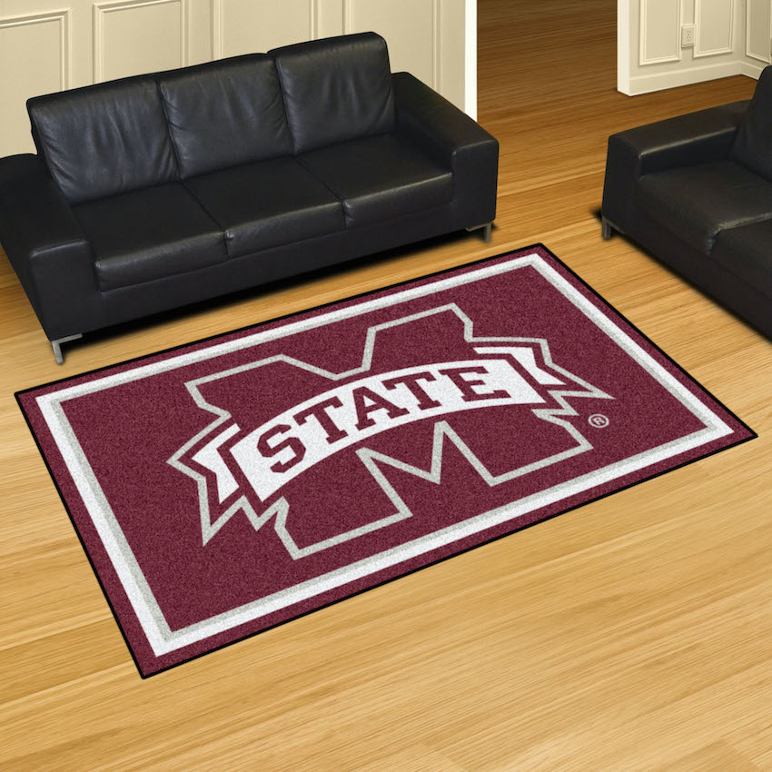 Mississippi State Bulldogs 4x6 Area Rug