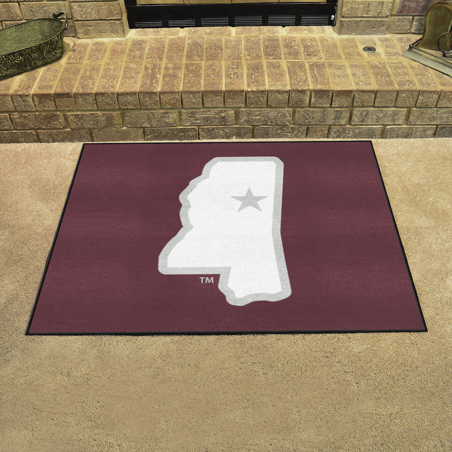 Mississippi State Bulldogs ALT LOGO ALL STAR 34 x 45 Floor Mat