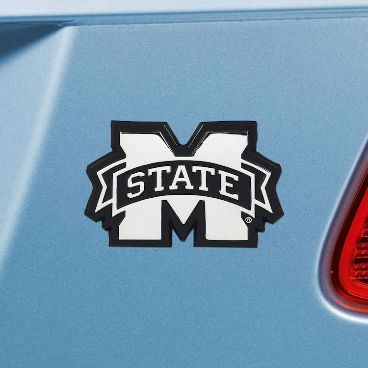 Mississippi State Bulldogs Metal Auto Emblem