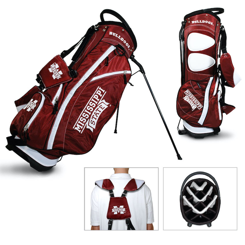 Mississippi State Bulldogs Fairway Carry Stand Golf Bag