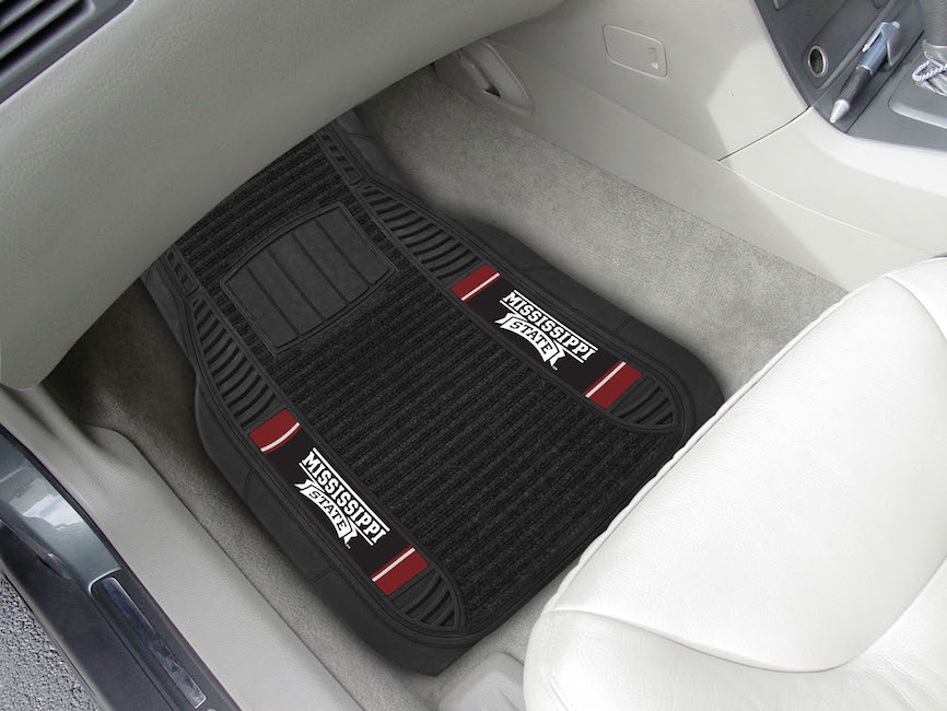 Mississippi State Bulldogs Deluxe 20 x 27 Car Floor Mats