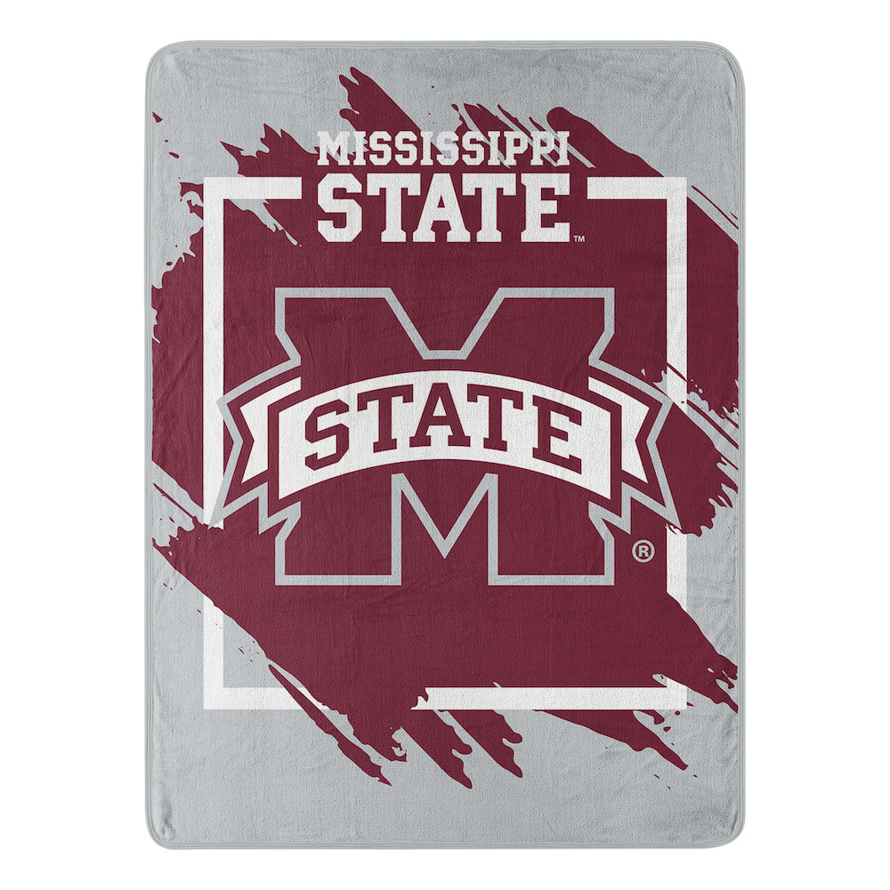 Mississippi State Bulldogs Micro Raschel 50 x 60 Team Blanket