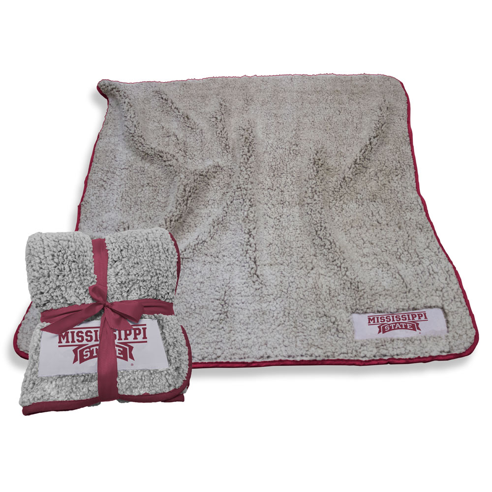 Mississippi State Bulldogs Frosty Throw Blanket