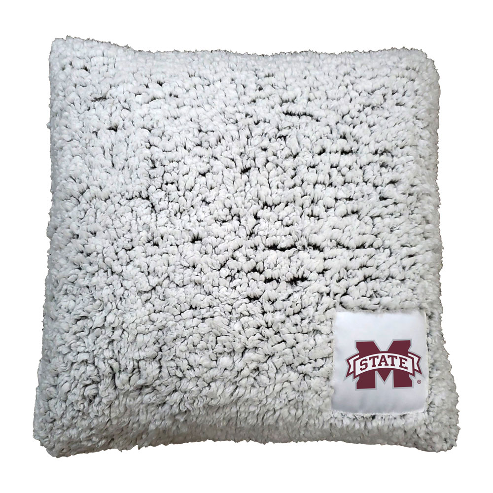 Mississippi State Bulldogs Frosty Throw Pillow