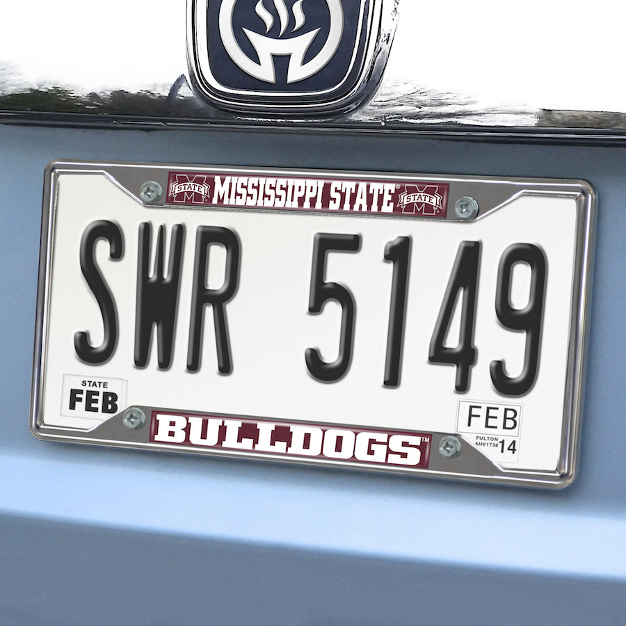 Mississippi State Bulldogs License Plate Frame