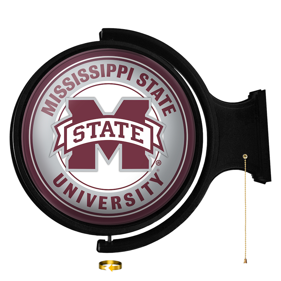 Mississippi State Bulldogs LED Rotating Wall Sign