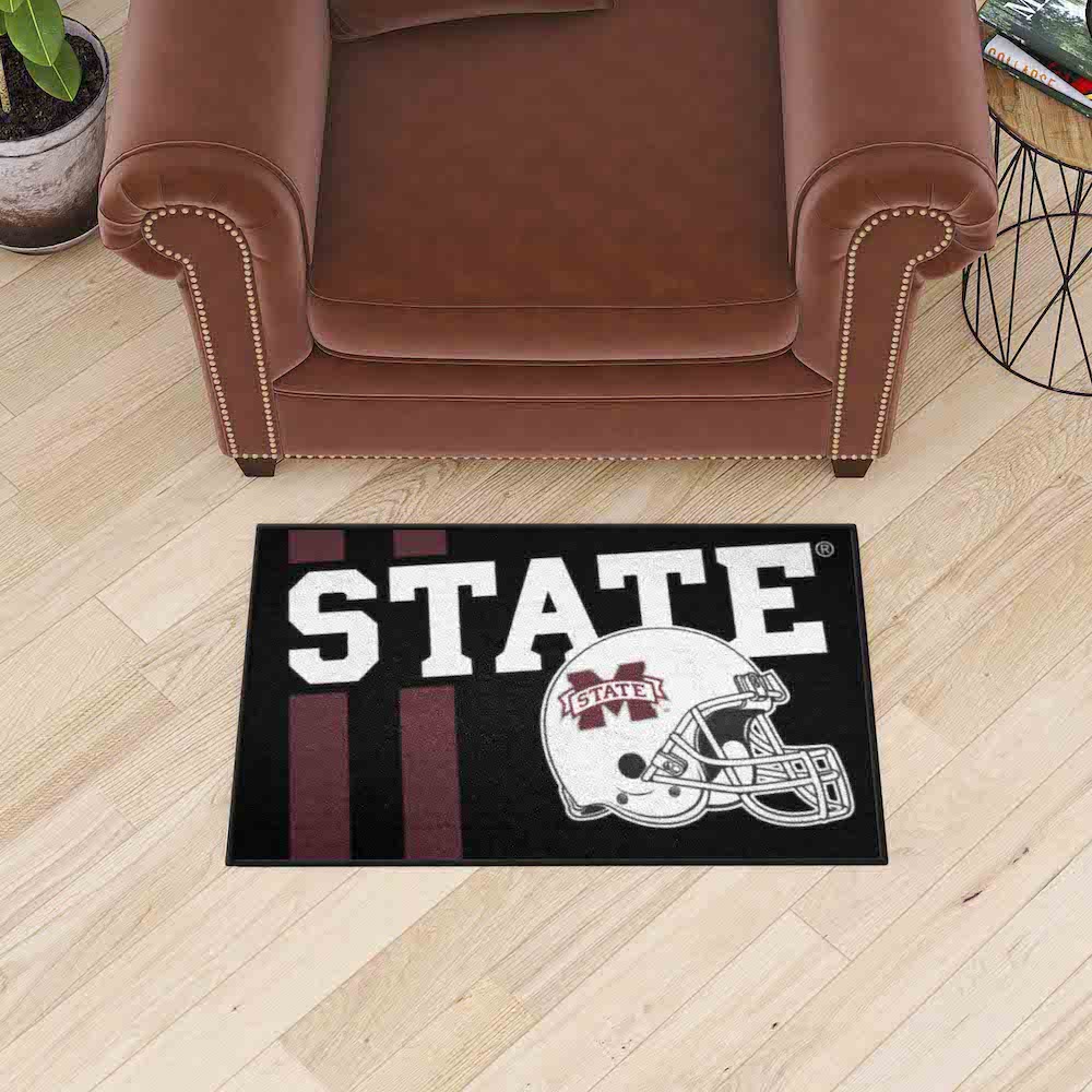 Mississippi State Bulldogs 20 x 30 Uniform STARTER Floor Mat