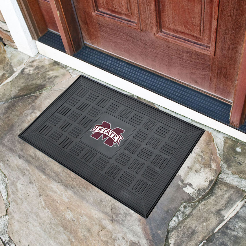 Mississippi State Bulldogs MEDALLION Vinyl Door Mat