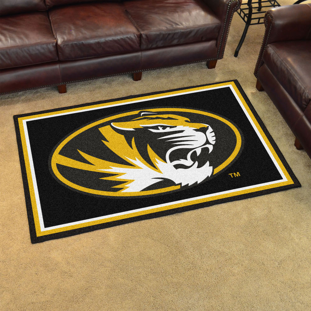 Missouri Tigers 4x6 Area Rug