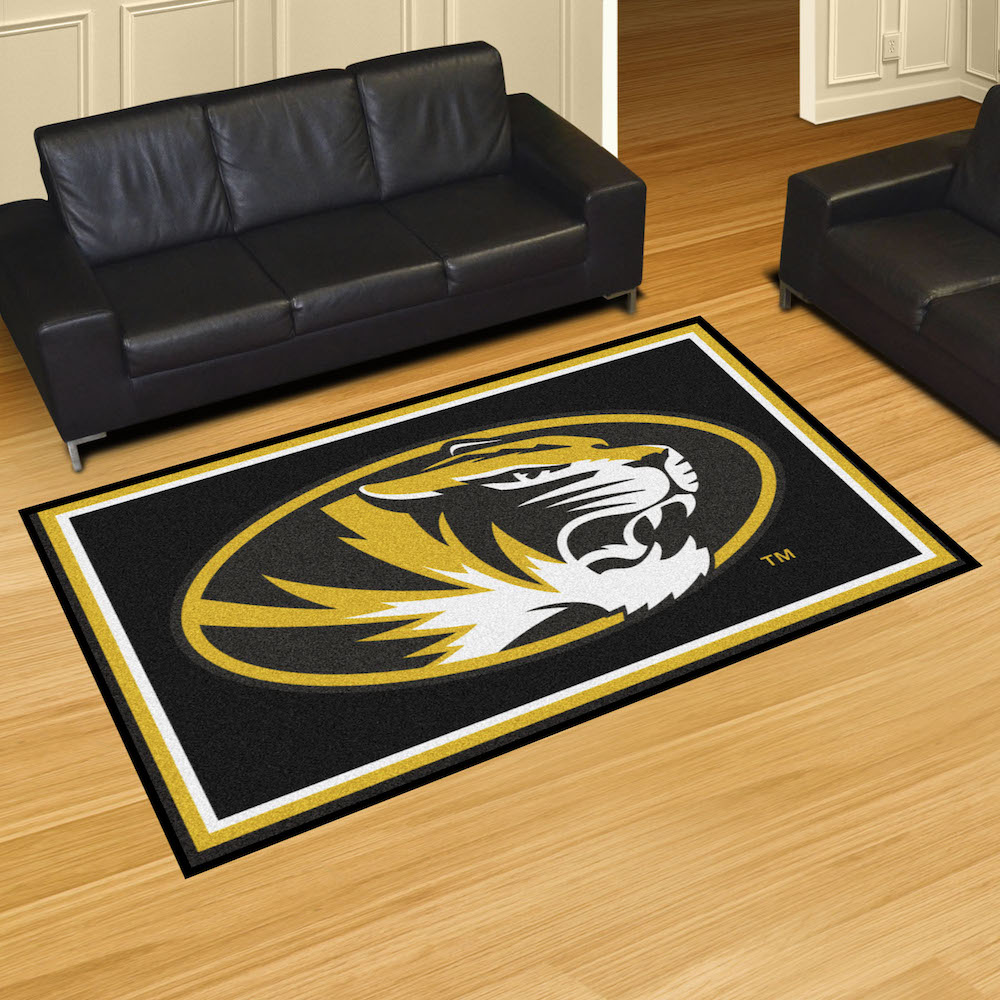 Missouri Tigers 5x8 Area Rug