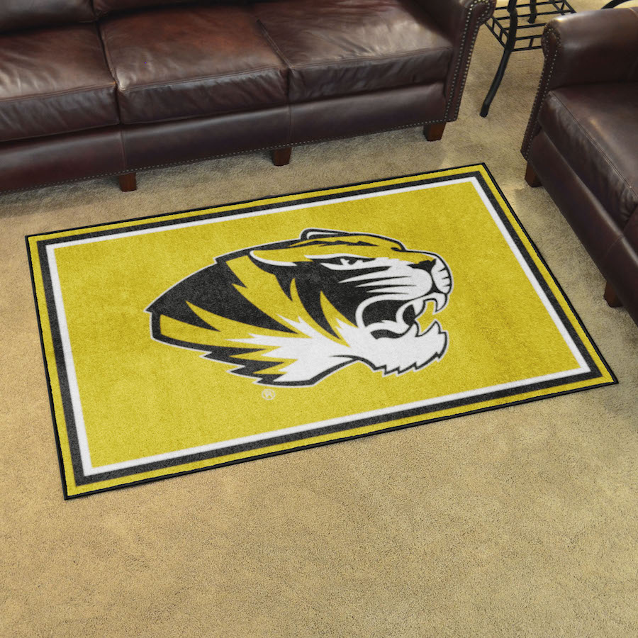 Missouri Tigers ALT LOGO 4x6 Area Rug