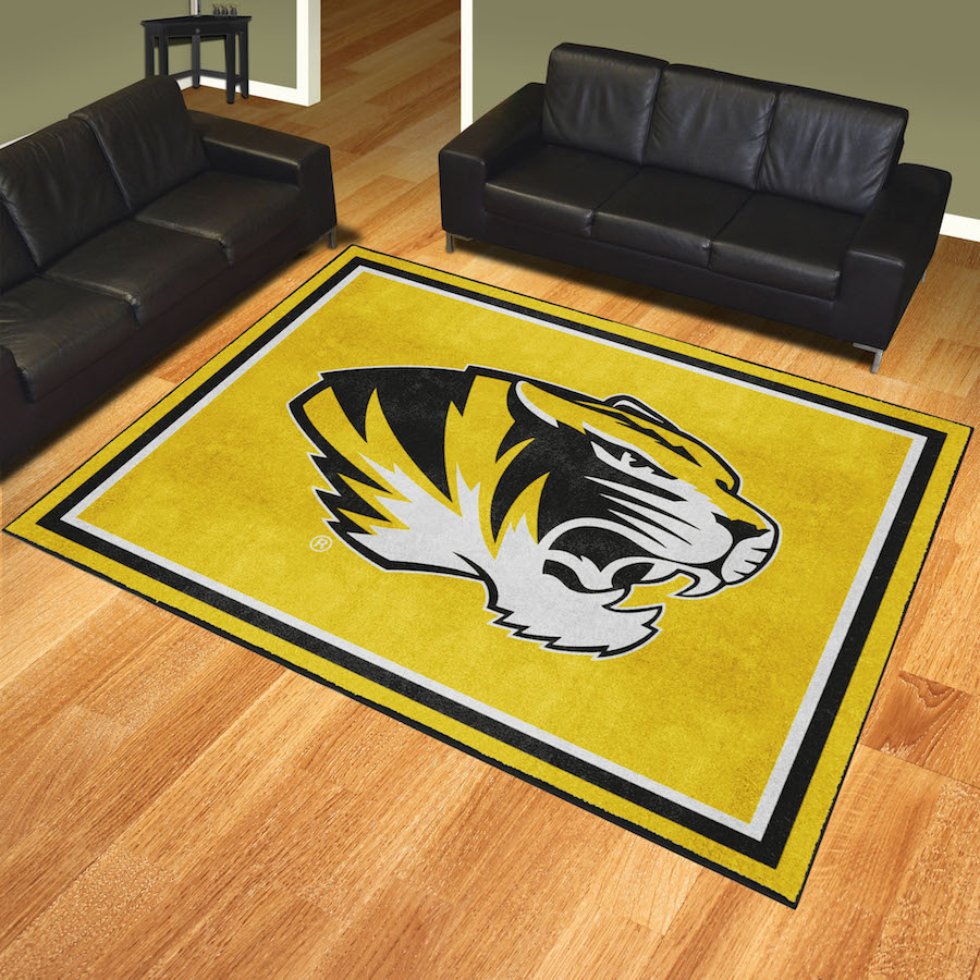 Missouri Tigers ALT LOGO Ultra Plush 8x10 Area Rug