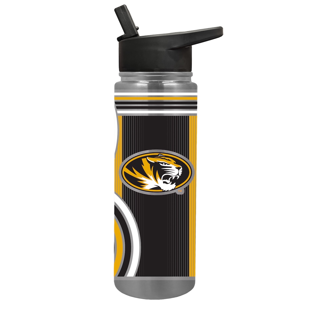 Missouri Tigers COOL VIBES 24 oz Thirst Hydration Water Bottle