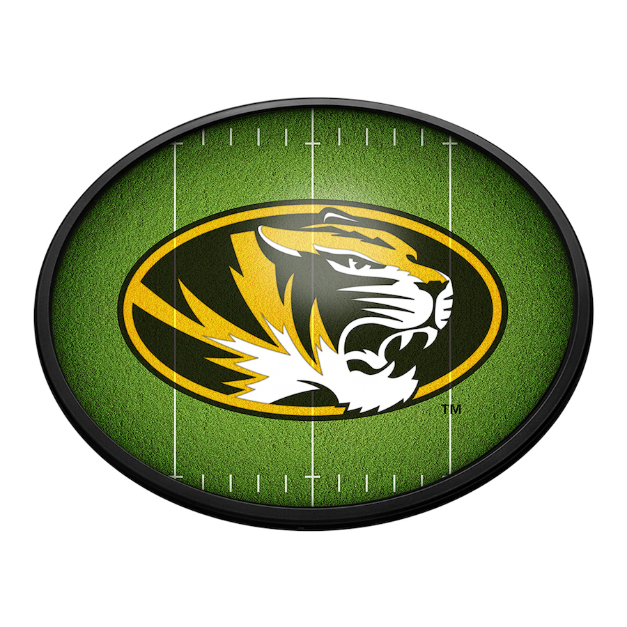 Missouri Tigers ON THE 50 Slimline LED Wall Sign ~ OVAL