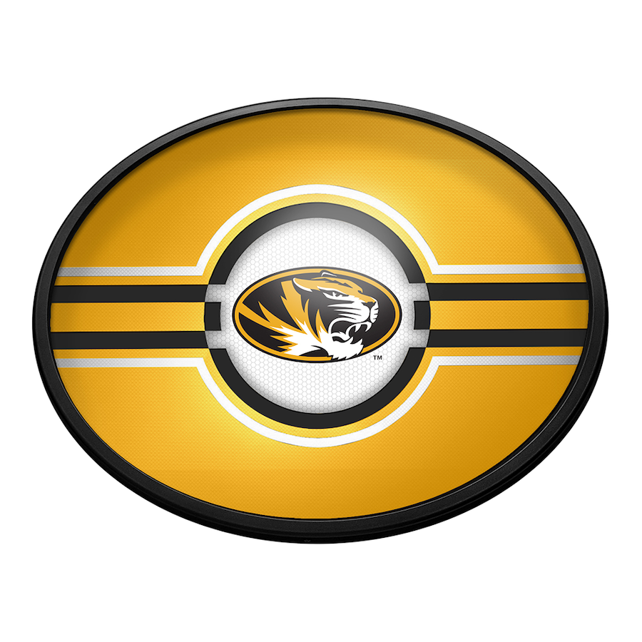 Missouri Tigers Slimline LED Wall Sign ~ OVAL