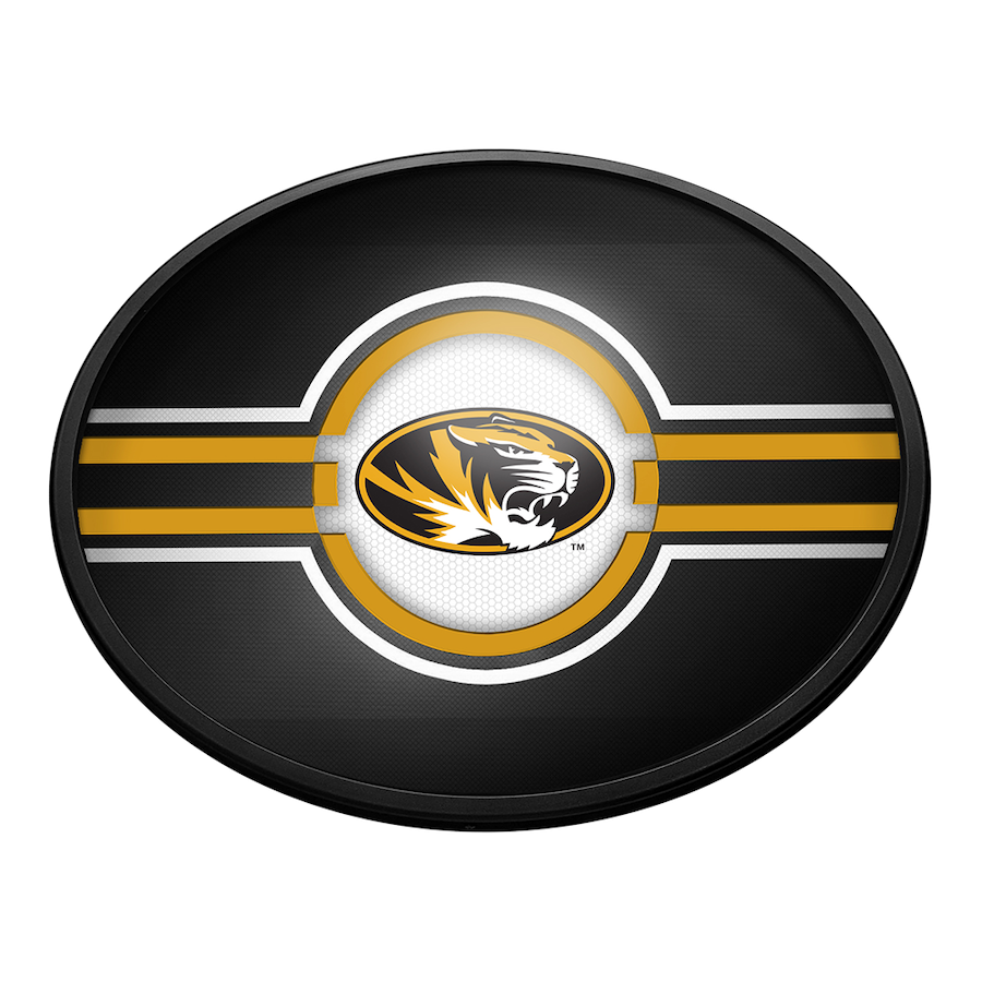 Missouri Tigers Slimline LED Wall Sign ~ OVAL PRIMARY