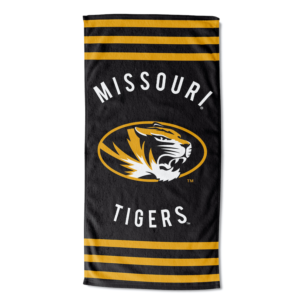 Missouri Tigers Beach Towel