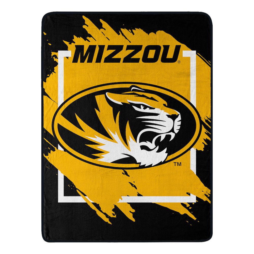 Missouri Tigers Micro Raschel 50 x 60 Team Blanket