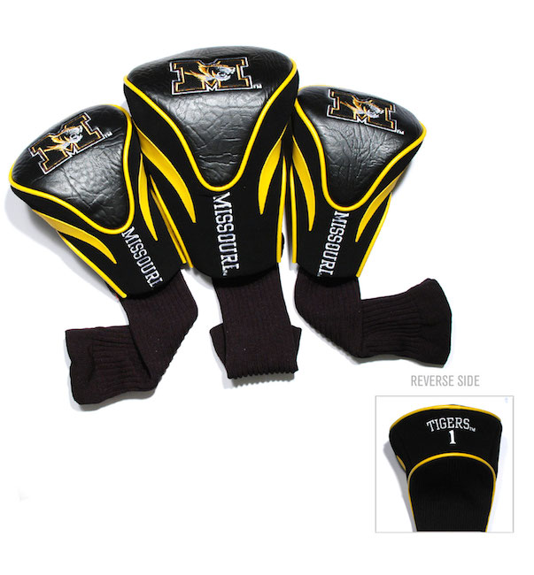 Missouri Tigers 3 Pack Contour Headcovers