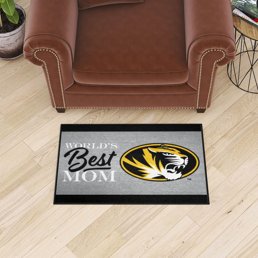 Missouri Tigers 20 x 30 WORLDS BEST MOM Floor Mat